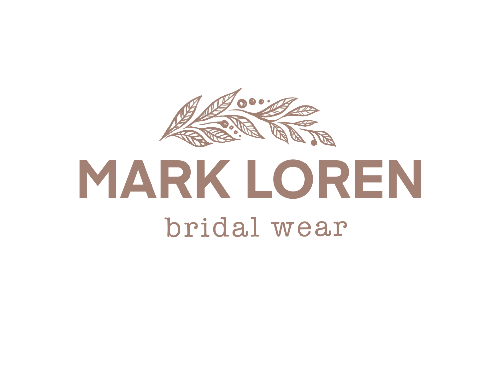Logo oficial de la firma Mark Loren – vestidos de novia a medida en Barcelona